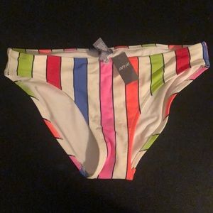 NWT Aerie Striped Bikini Bottom
